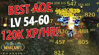 WoW Classic - BEST 54-58 Mage AOE Spot for the Alliance!