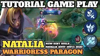 MELAWAN META FULL HERO OP PAKAI NATALIA + BUILD RAHASIA! AUTO WIN! #oldladygaming #natalia #mlbb