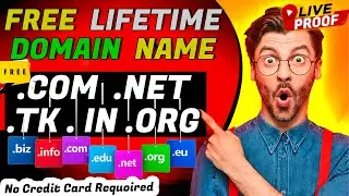 Free .Com Domain 2022 | Get Domain Name | Free .com domain with Web Hosting and cPanel |
