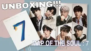 BTS (방탄소년단) MAP OF THE SOUL : 7 - Version 4 | UNBOXING!!!