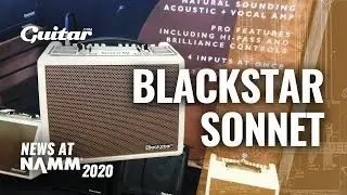 The Blackstar x Jon Gomm Sonnett is a clear, natural acoustic/vocal amp 