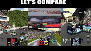 Let's Compare = Destruction Derby (Sega Saturn/MS-Dos/Playstation)