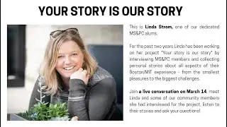Your story is our story