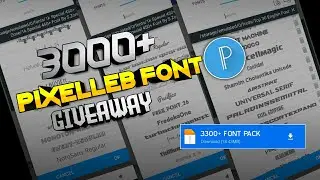 3000 Pixelleb Font Download| Pixelleb Mai Font kese add kare| New trading Pixelleb Font| Hindi Font
