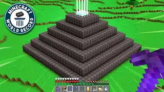 How I Broke the NETHERITE WORLD RECORD...