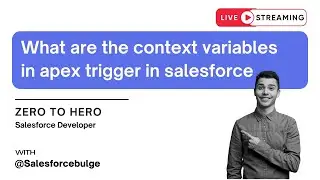 What are the context variables in apex trigger in salesforce | apex trigger | salesforce development