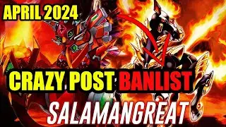 FIRE LIST: Salamangreat Deck Profile | April 2024 | YUGIOH!