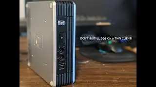 Using Only USB to put DOS 6.22 on a Thin Client  