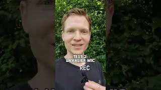 Reviewing the Wireless Lavalier Microphone for iPhone & Android - Audio Quality Test #productreview