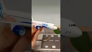 Indigo Airline A320 Aircraft Model Unboxing
