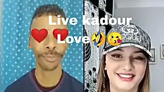 Live kadour & sara & tik tok😂😂🤣 لايفوتكم لايف قدور وزوجته سارة تشبع ضحك 🤣لهربة لهربة