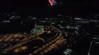 Taking off from ATL Atlanta airport during the night