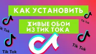 Как установить живые обои из Тик Тока