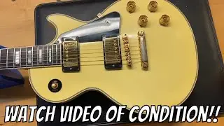 2002 Gibson Custom Shop '68 Reissue Les Paul Custom White