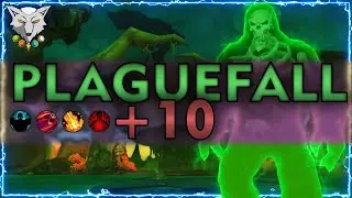 Barokoshama | Shadowlands Mythic + 10 PLAGUEFALL | Elemental Shaman PoV