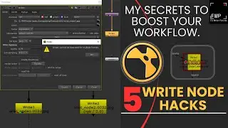 [Nuke Course Beginner] CH-22 | Write Node Secrets for Better Rendering in Nuke