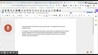 Read&Write Chrome extension in a Google Doc