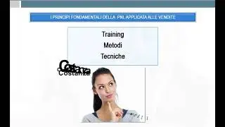 Presentazione Corso PNL, tecniche di vendita e comunicazione efficace