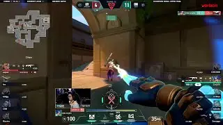 KangKang INSANE 1v3 CLUTCH with Neon 🔥🤯 | EDG vs. LEV - VALORANT Champions Seoul