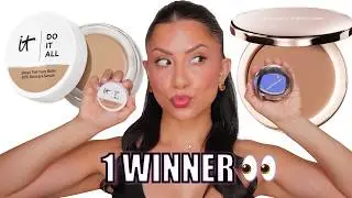 I Found the Winner! 🏆 IT Cosmetics vs Laura Mercier Face Balm Review