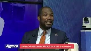 Exposé de l'invité, l'Ambassadeur Roudy Stanley Penn, à l'émission "AGORA"