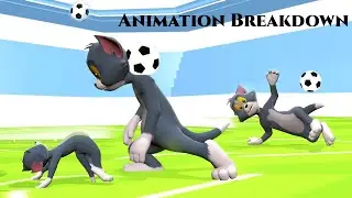 Tom Playing Football Juggling Animation Breakdown | Maya animation shot