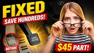 How to install Genuine Toyota Prius Corolla Camry Lexus Emergency Brake Petal replacement!