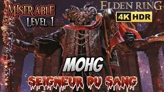 Elden Ring: Bullying Mohg seigneur du sang, Level 1 ( nihil damage )