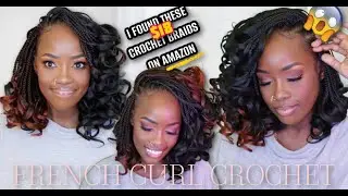 😱Back to early 2000s! Found These $18 FRENCH CURL CROCHET  Braids on AMAZON But... | MARY K. BELLA