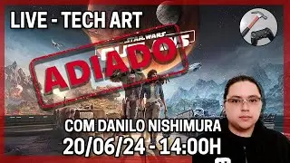 [ADIADO] LIVE - Arte técnica com Danilo Nishimura da Massive Entertainment (Ubisoft)