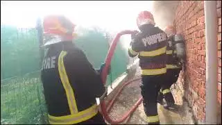 interventie incendiu casa berceni