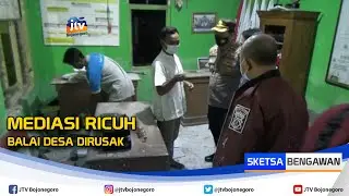 Mediasi Pasangan Diduga Selingkuh Di Tuban Ricuh, Balai Desa Dirusak