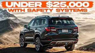 Compact SUVs From $25,000 to $35,000 With Standard Active Safety Systems