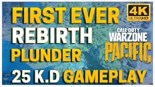 First ever Rebirth island PLUNDER HIGH KILL Gameplay 4k 200+ FPS