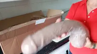 Mr Hankey's large realistic dildo