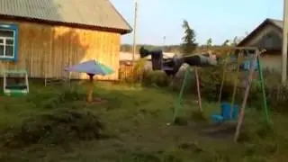 полет с качель