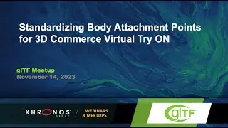 Standardizing Body Attachments Points for 3D Commerce Virtual Try On