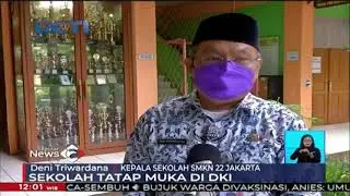 Breaking News PTM SMKN 22 Jakarta oleh iNews