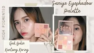 Saniye High Pigmented Eyeshadow Palette Review Jujur Bincang Cantik