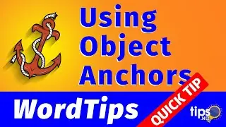 Using Object Anchors