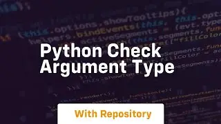 python check argument type