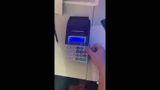Как снять промежуточный отчёт на кассе Меркурий 185Ф