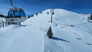 Lyžování v Zauchensee, Rakousko