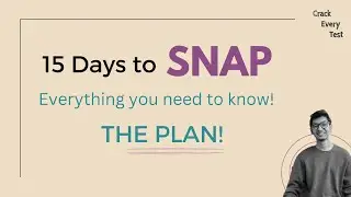 LAST DAY of SNAP registration | Free Webinar for SNAP strategy | 15 days to SNAP | Crack Every Test