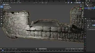 Blender Geometry nodes Procedural Castle Generator Генератор замков