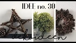 Deko aus Naturmaterialien / Deko Ideen für Zimmer I Idee no. 30