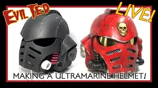 Making a Ultramarine Helmet / Pattern / Giveaway