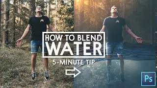 How to blend WATER in Photoshop