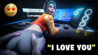 FORTNITE E-GIRL goes on a *THIRSTY DATE* ! 🎁