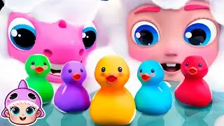 Cinco Patitos 🦆+ MÁS | ¿Dónde Está Mi Osito? 🧸 | Bubbleee Canciones Infantiles Y Más